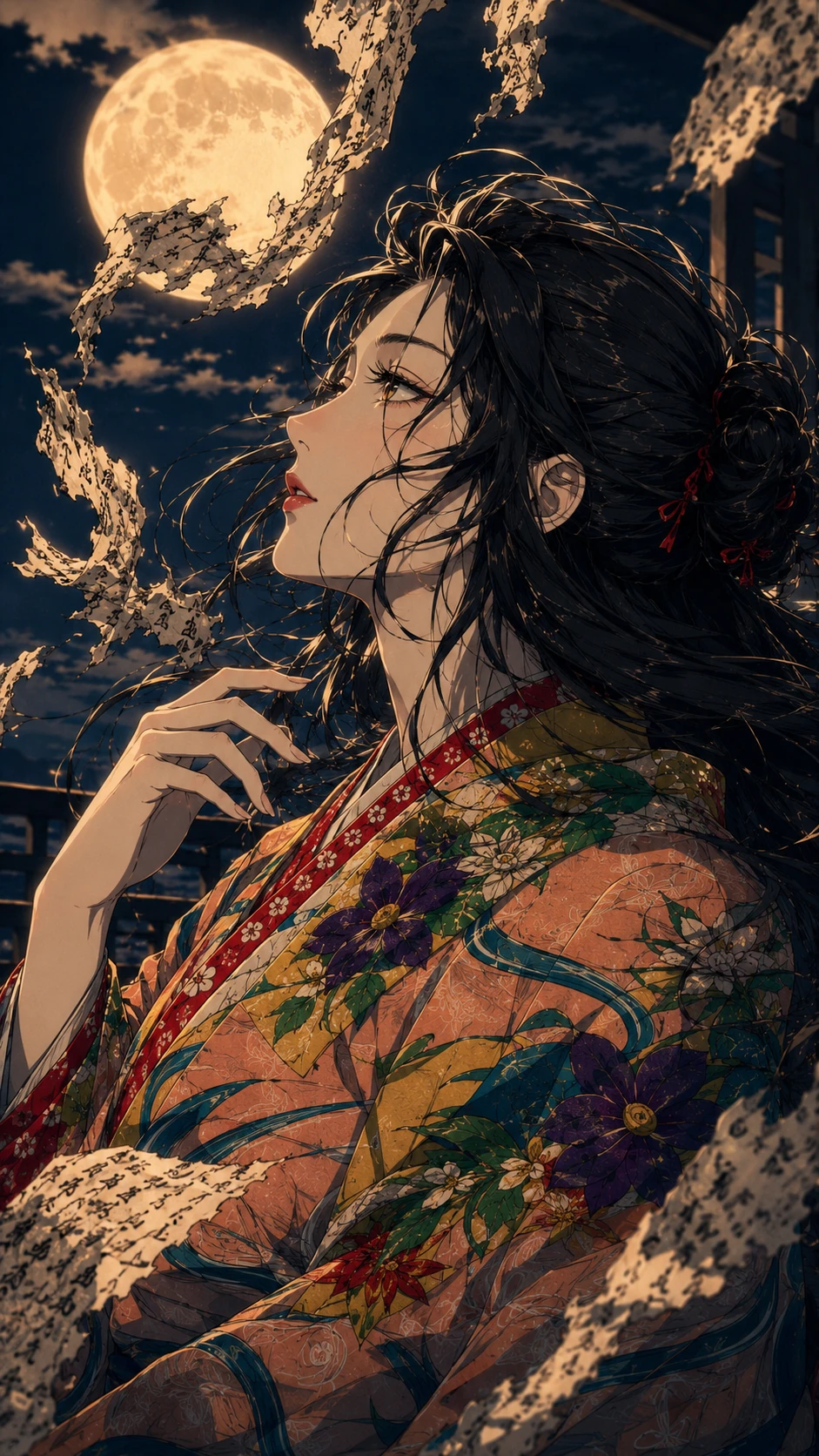 Smoke over the Balcony — Portrait detail
