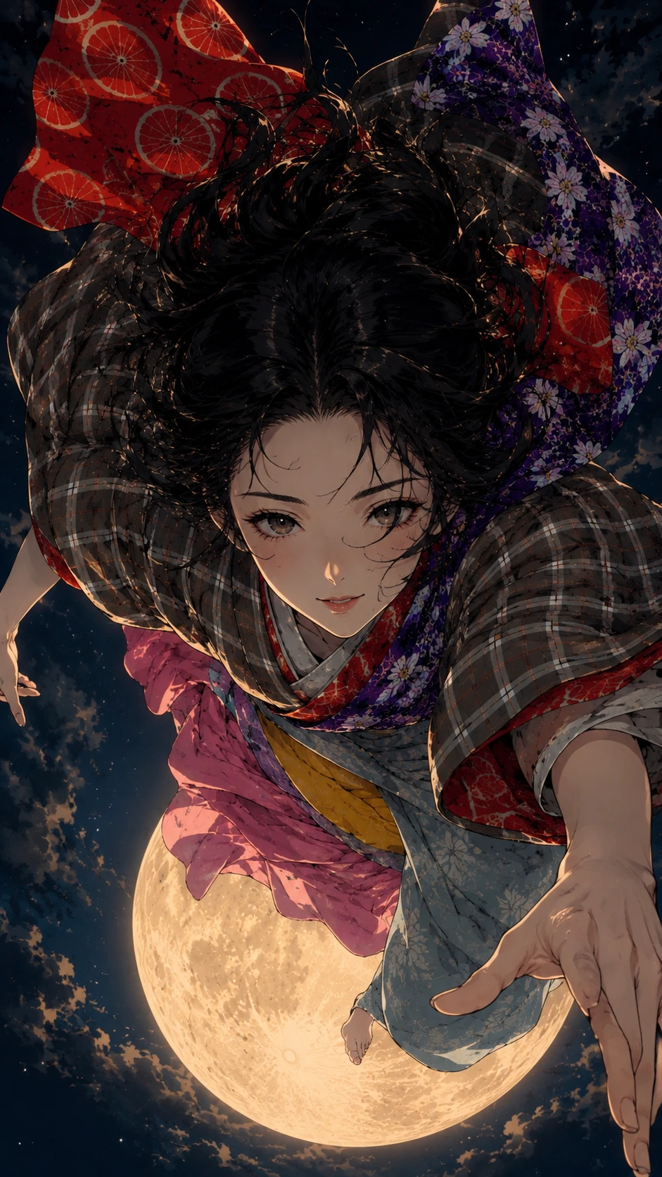 Flight over the Water — Portrait detail