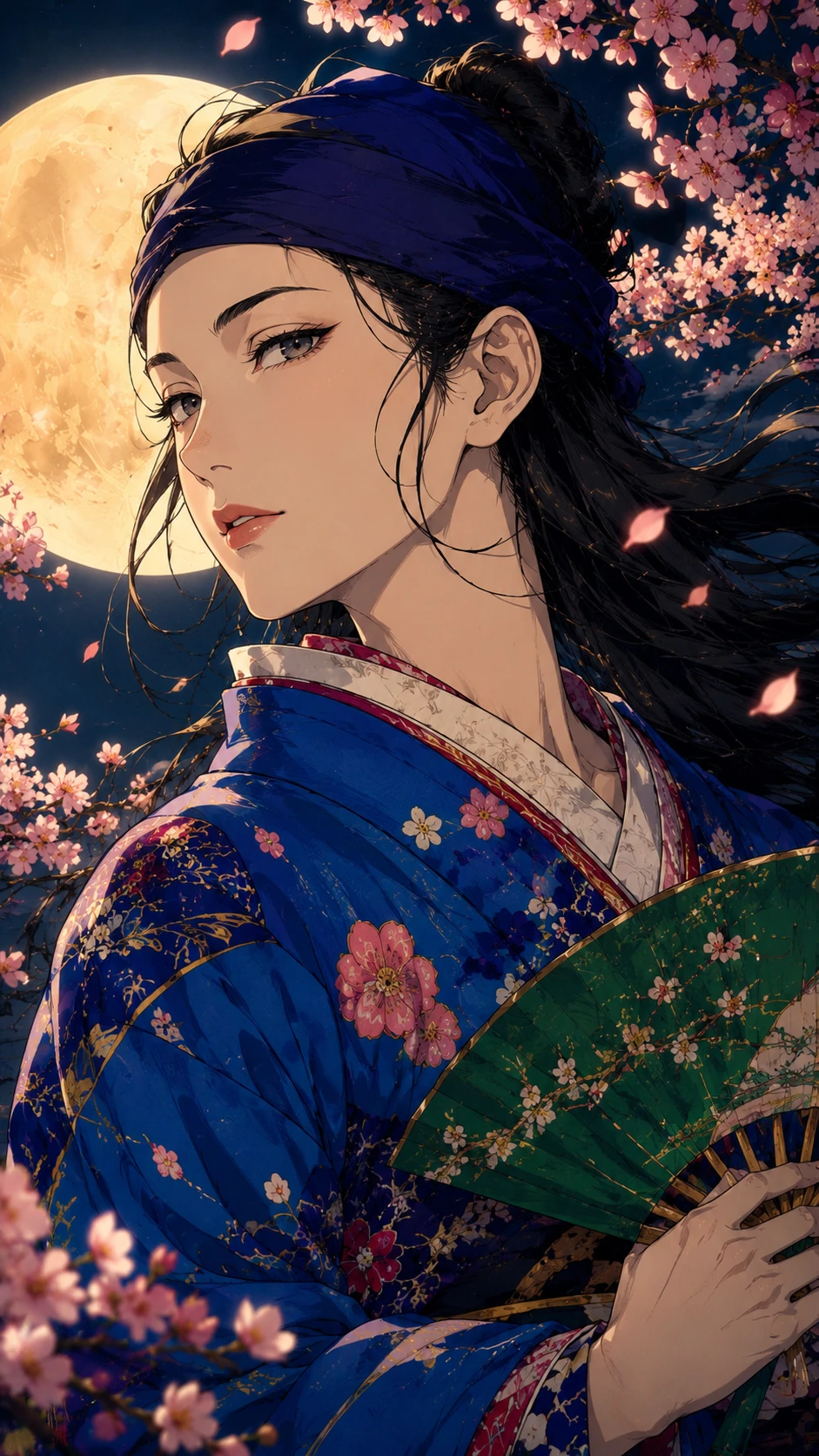 Blossom Moon — Portrait detail