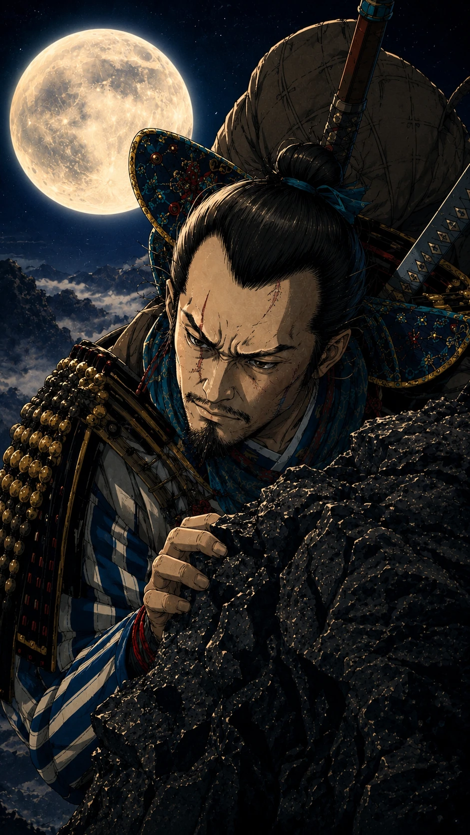 Reed Warrior — Portrait detail