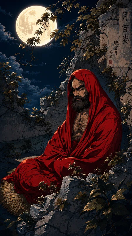 Red-Robed Meditation — composition & details cover